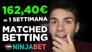 Quanto ho GUADAGNATO con il Matched Betting in 1 Settimana