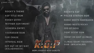 2  KGF Chapter 2   BGM  High Quality   KGF 2 OST  Yash  Ravi Basrur  Prasanth Neel  Bebop