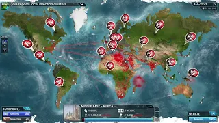 Plague Inc. Evolved: The Cure - Bio Weapon "Greenland Edition" [Brutal/No lockdown]