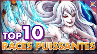 Les 10 RACES LES PLUS PUISSANTES DE ONE PIECE ! 💪 ( Avec des infos inédites ! ) - One Piece Top 10