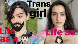 LIFE AS A BOY VS LIFE AS GIRL | TRANS GIRL COMPARES