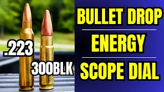 223 vs 300 Blackout Explained - Bullet Drop, Energy, and Scope Dials