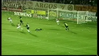Ολυμπιακός - ΑΕΚ (1-2), 09/03/2003