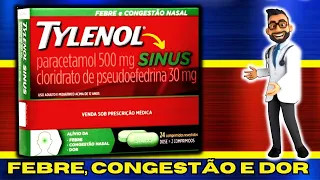 TYLENOL SINUS BULA Para Que Serve, Posologia e Efeitos Colaterais [Sinusite]