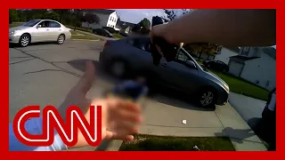 Body cam video shows cop shooting Black teen who had charged two women with a knife