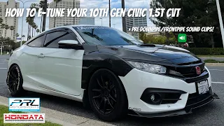 Before/After The E-Tune on My 1.5T Honda Civic CVT - Best Tuner For Your 10th Gen Civic 1.5T CVT