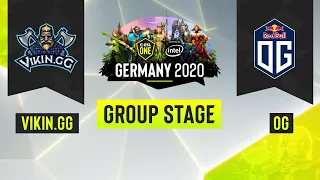 Dota2 - Vikin.gg vs. OG - Game 1 - ESL One Germany 2020 - Group Stage