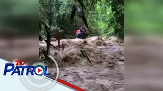 7 mountain climbers na-trap sa gitna ng ilog sa San Clemente, Tarlac | TV Patrol