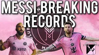 Messi Winning & Breaking Records