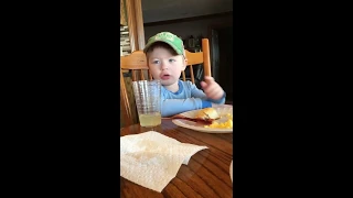 Little Boy Gives Directions - 987040