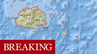 HUGE M7.8 earthquake strikes near Fiji