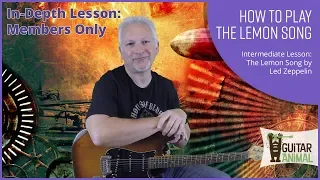 How to Play The Lemon Song by Led Zeppelin - Detailed Lesson