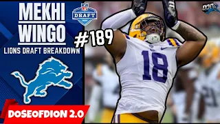 Mekhi Wingo Will SHOCK YOU: Aaron Donald Frame? Detroit Lions NFL Draft Breakdown #189