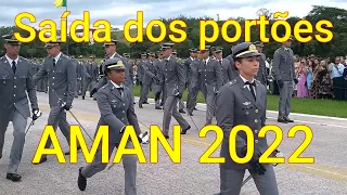 Saída dos portões da Aman - Aspirantado 2022