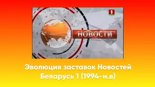 Эволюция заставок Новостей Беларусь 1 (1994-н.в). Выпуск 129.