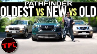 Old vs. New: You Won't BELIEVE How Much The Nissan Pathfinder Has Changed Over The Last 30 Years!