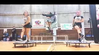card b wap / reve de favela / fitness jumping JUMPERS FIT ornella gallo