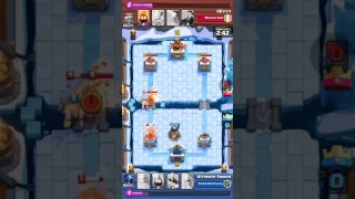 Proof that SuperCell fixes interactions to make you lose in clash royale