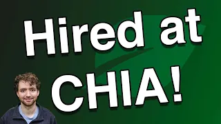 I got Hired at Chia!