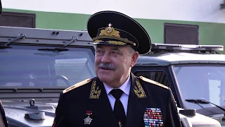 Генерал-лейтенант Шилов П.С. посетил 810 отдельную бригаду морской пехоты в Севастополе