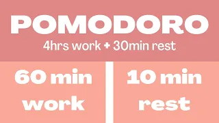 Pomodoro Technique 60/10 - Pomodoro Timer