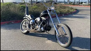 1977 FLH Shovelhead walk around || Huntington Beach CA