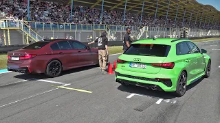 800HP BMW M5 F90 Competition vs Audi RS3 8Y Sportback