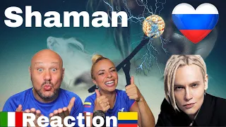 SHAMAN - ТАНЦЫ НА СТЕКЛАХ ♬Reaction and Analysis 🇮🇹Italian And Colombian🇨🇴