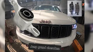 jeep grand cherokee 2020 replacing bushing lower control arm and brake pads #suspensionsystem
