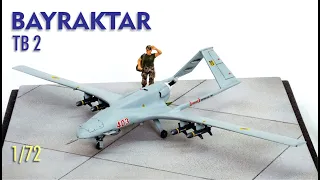 Bayraktar TB2. Scale model