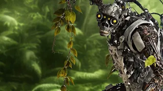 Robot Earth by David Attenborough - A Midjourney future nature documentary parody.