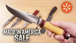 Made in America Knives On Sale Now at KnifeCenter.com