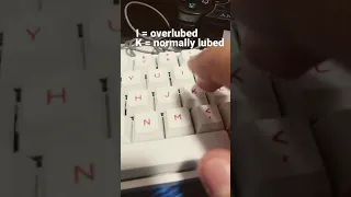 What an overlubed switch sounds like