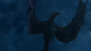 The Night King vs Jon Snow and Daenerys First Dragon Battle | HD Quality | Game of Thrones S08E03