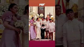 Angeline Quinto and Nonrev Daquina finally exchanged vows | PEP #shorts