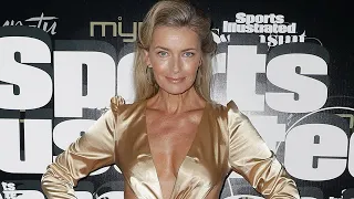 Paulina Porizkova, 56, says she ‘couldn’t resist posing’ in her string bikinis while on vacation