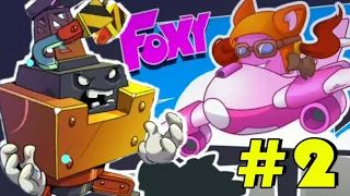 Red Ball Super Run Character Foxy Unlocked Boss Fight Gameplay