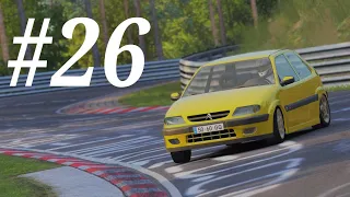 EL COMPACTO DEPORTIVO MAS VISTO DE EUROPA!! Turista en Nurburgring #26 Citroën Saxo VTS '98