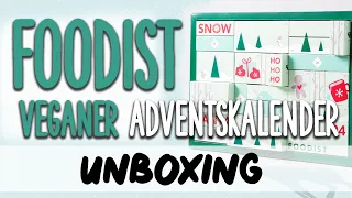 Foodist Vegan  Adventskalender 2019 Inhalt UNBOXING