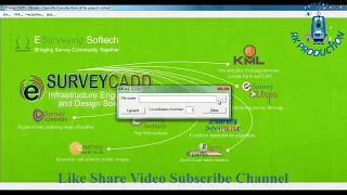 KML to AutoCAD Drawing to Google Earth KML || Autocad to KML || KMZ to DWG || E Survey CADD