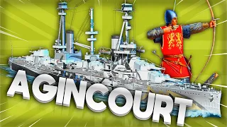 Agincourt Is The New God Of Tier 3 in World of Warships Legends