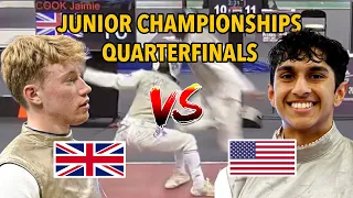 Junior No. 1 Fencer Faces Elimination Point at World Championships