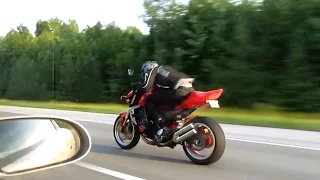 Kawasaki Z1000 VS 404ci Camaro SS