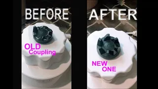 How To Replace Rubber Gear / Coupling on Blender