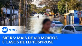 🔴 Mortos na tragédia passam de 160; SBT RS traz as últimas notícias #riograndedosul