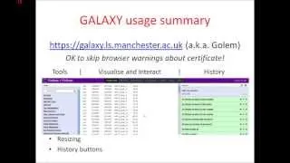 ChIP-seq analysis using GALAXY: Part 1 - Introduction