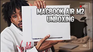 MACBOOK AIR M2 UNBOXING *Space Grey* + STORY TIME