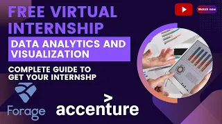 FREE VIRTUAL INTERNSHIP | DATA ANALYTICS AND VISUALIZATION | ACCENTURE