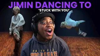 JIMIN DANCING To 'STUCK WITH U' (REACTION!) *HE HAS NOT MISSED A BEAT!!*