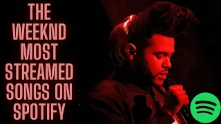 THE WEEKND MOST STREAMED SONGS ON SPOTIFY (DECEMBER 12, 2021)